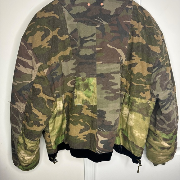 Andersson Bell Khaki Patched Camo Jacket - Picture 6 of 9